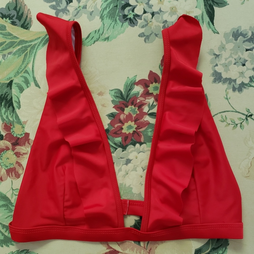 Cute Red Bikini Top